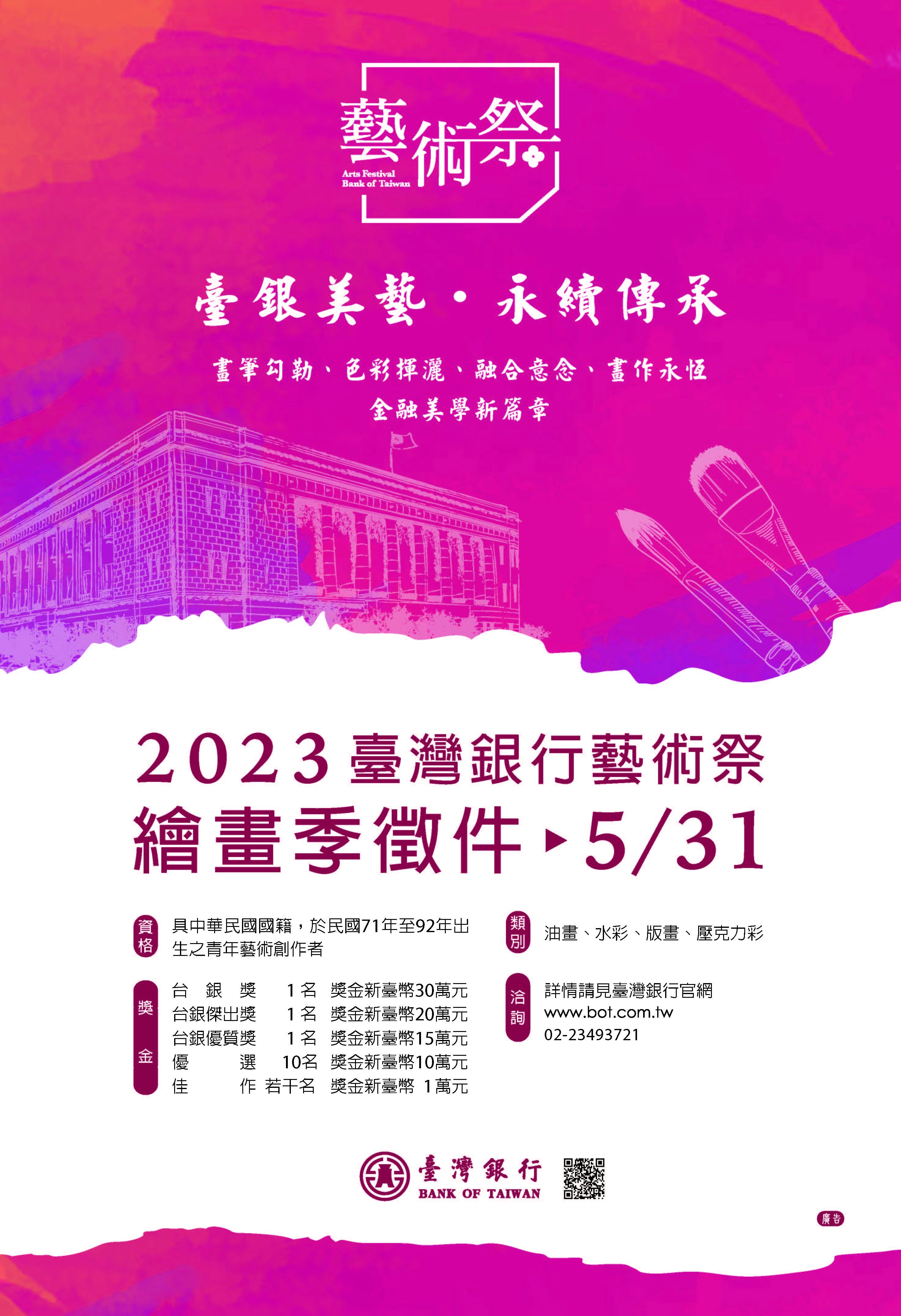 2023臺灣銀行藝術祭-繪畫季