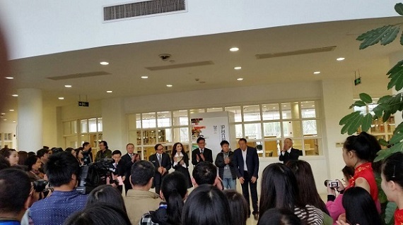 視傳系與數遊系師生參加《2014滬台民辦六校師生藝術作品展》圖片
