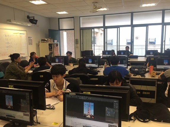 創新設計學群視覺傳達設計系辦理「ACA Photoshop CC國際證照輔導班」圖片