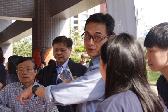 視傳系辦理企業交流與職場就業博覽會圖片
